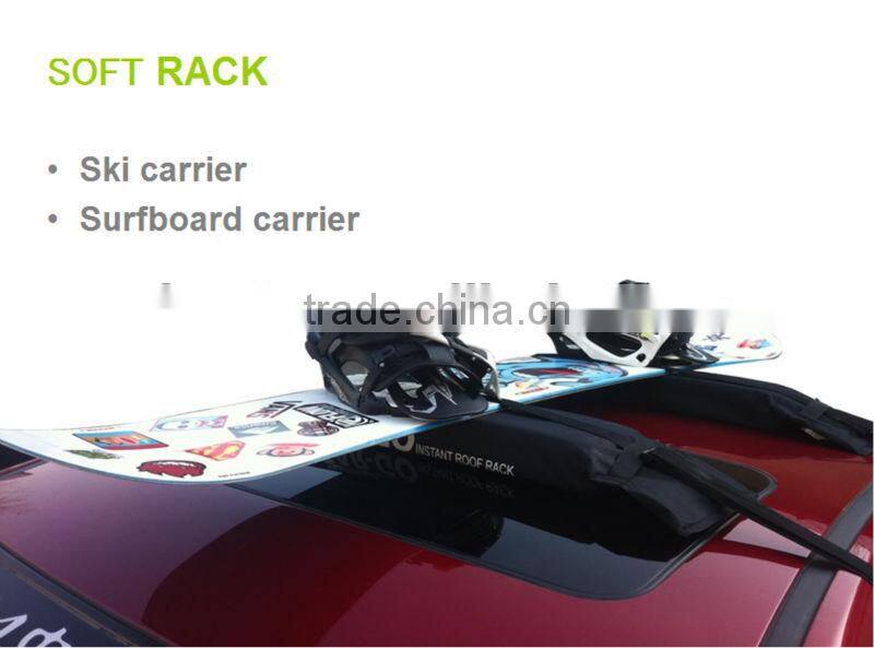 600D car roof soft rack pad soft rack surf rack pack surfboard rack