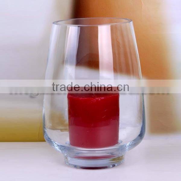 Handmade hand flower design paint x-mas hurricane lamp