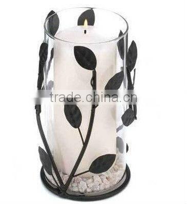 Wrought Iron Wall mount Round Candle holder