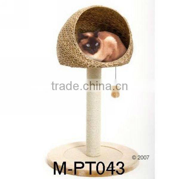 Exquisite and durable cattail pet nest &house
