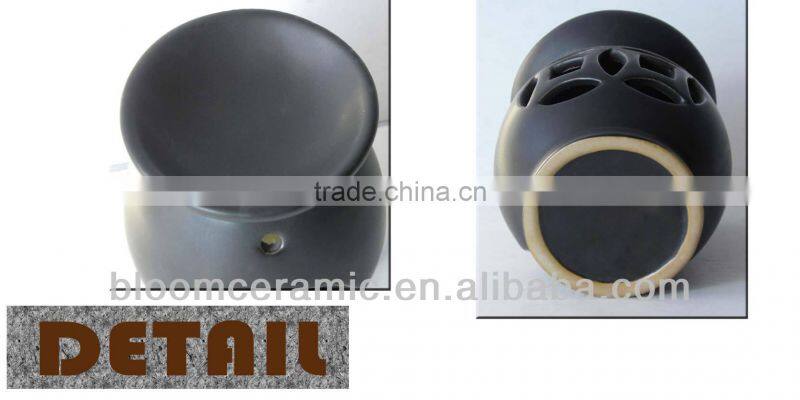 Clear porceain antique oil burner