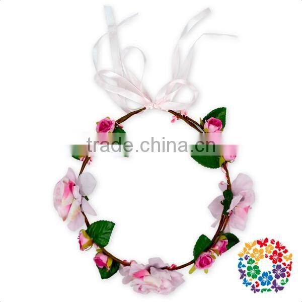 Wedding flower crown Floral Head Wreath bridal flower headband