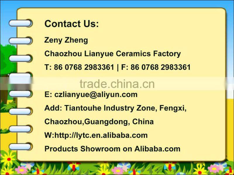 8" microwave ceramic pot with porcelain lid