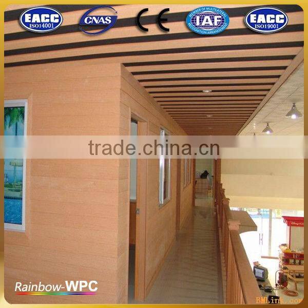 2017 new design 140*20.5mm wall panel, WPC wall cladding