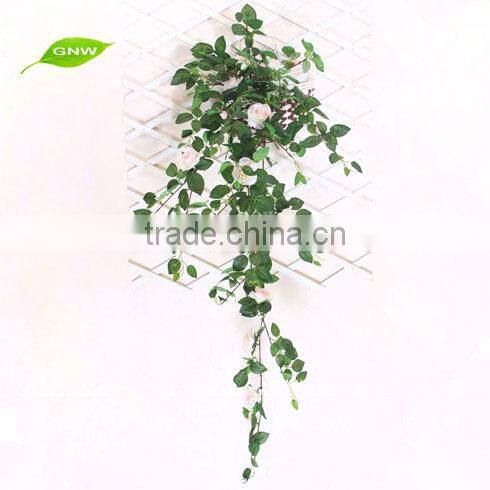 GNW FLV11 Wholesale Artificial Rose Flower for Wreath used in christmas decorations