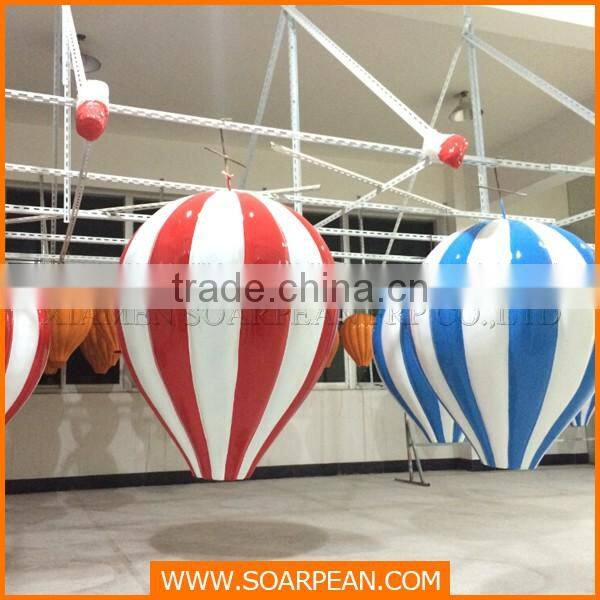 Attractive Decoration Colorful Hot Air Balloon Decor