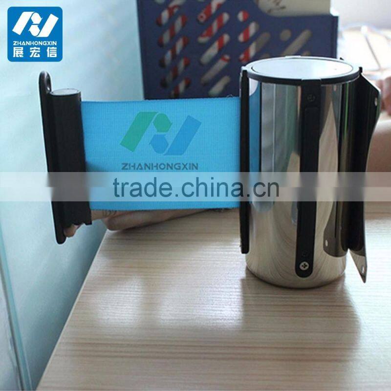 Retractable Belt Stanchion Wall Mounted Retractable Belt Barrier