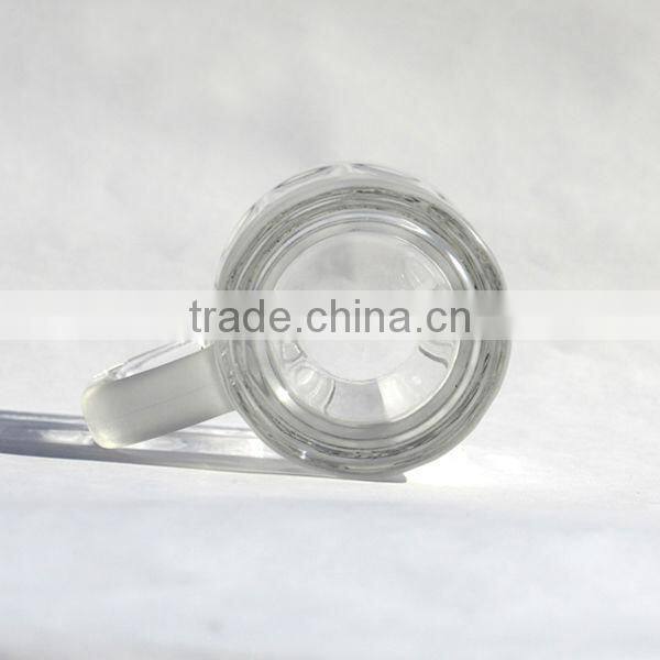Quality Straight Bottom Frosted Glass Beer Mugs