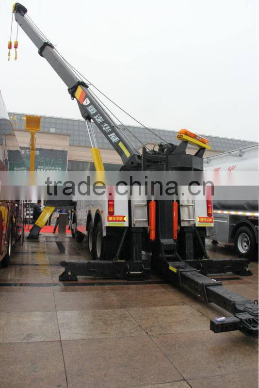 HOWO 8*4 heavy duty rotator wrecker