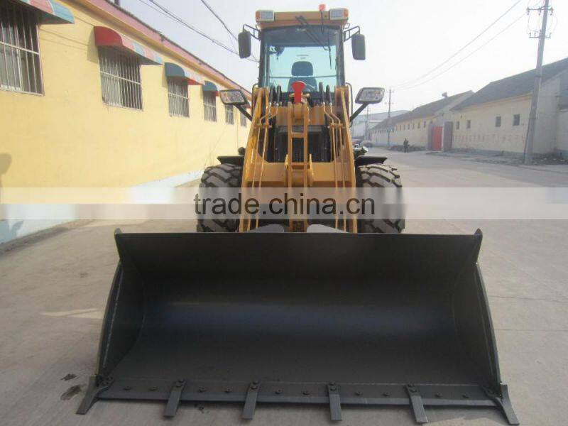 ZL28F 2.8ton farm tractors mini loader with 4in1,hay spears,stick rake