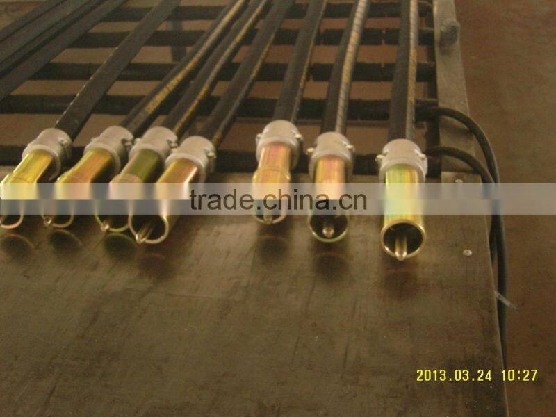 The coupling of gasoline concrete vibrator