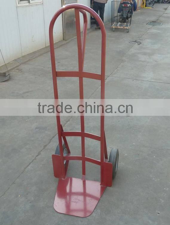 mini steel p handle convertible tool cart hand trolley