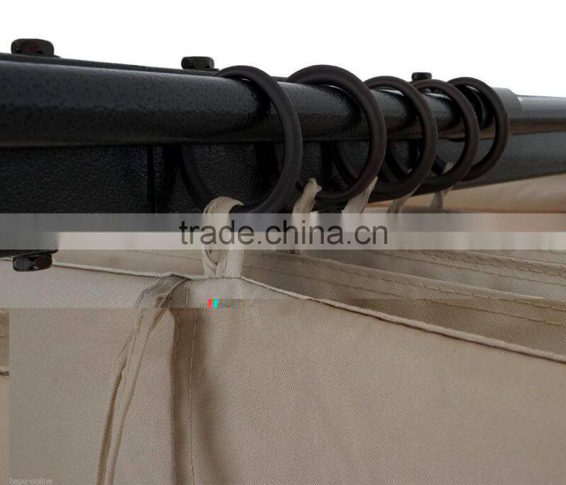 3x3m Durable Pavillon Garden Metal Pergola