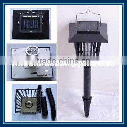 Solar Powered With Re-chargeable Batteries Mosquito Killer Lamp