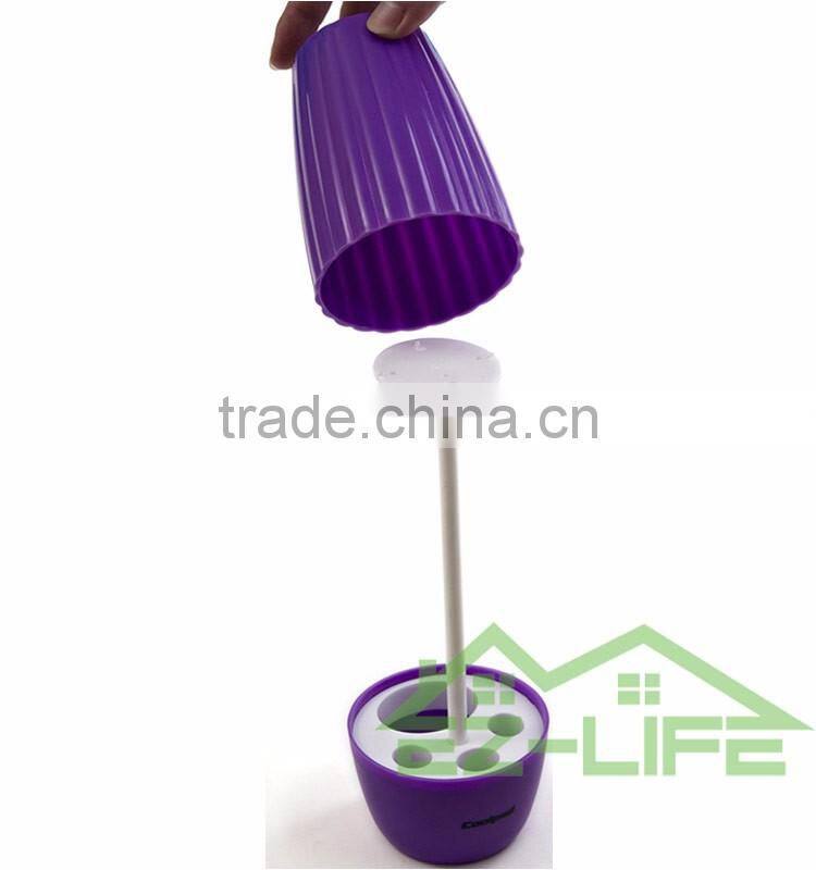 ABS Cute unique multi-functional plastic toothbrush holder with Cup