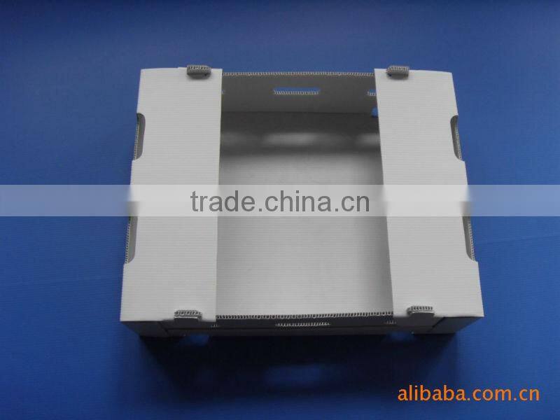 Polypropylene die cut plastic boxes