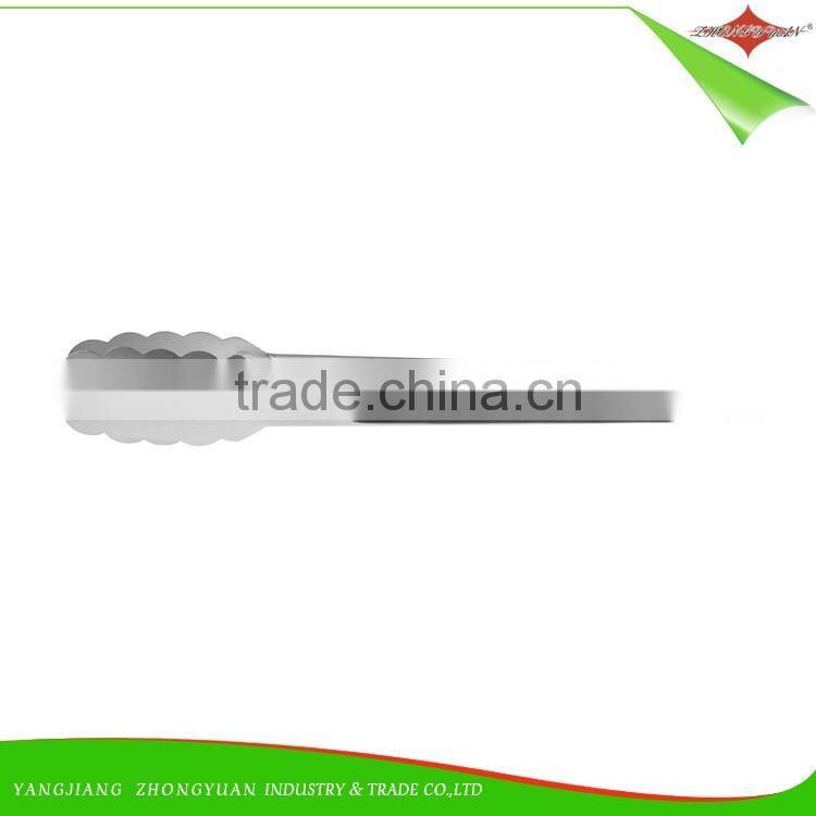 ZY-H1028 Stainless Steel tong Food clamp with handle
