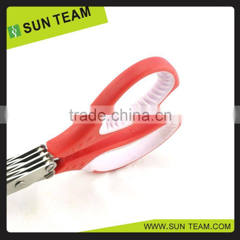 SK089 8" 5 layers popular design kitchen & herb scissors