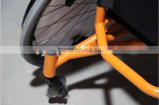 Topmedi Aluminum manual folded lightweight leisure basketball sport wheelchair like motorcycles