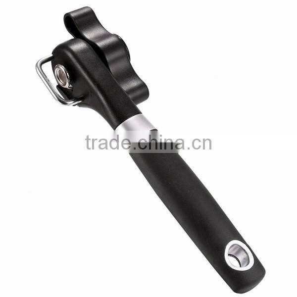 Stainless Steel Manual Can Opener with Soft Grips Handle