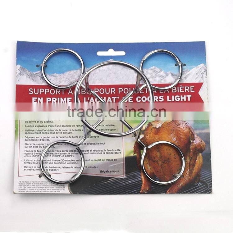 food grade stainless steel chicken roaster with beer can