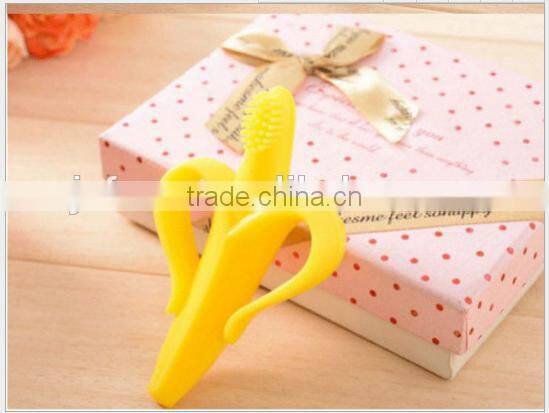 Molar rod,Banana toothbrush,Baby silicone banana tooth gum