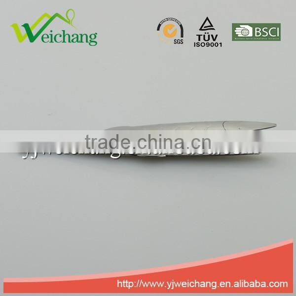 WCA258 Premium Utility whole stainless steel Food Tongs fish shape hot sale