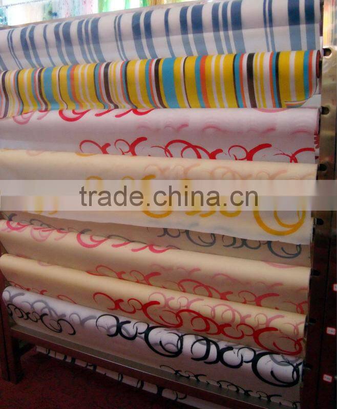 2016 plastic Printed Table cover & Shower curtain Design, Direct factory/Manufactory supply/industrial