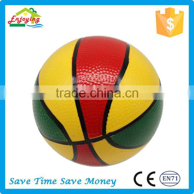 Hot sale customized inflatable colorful basket ball toy