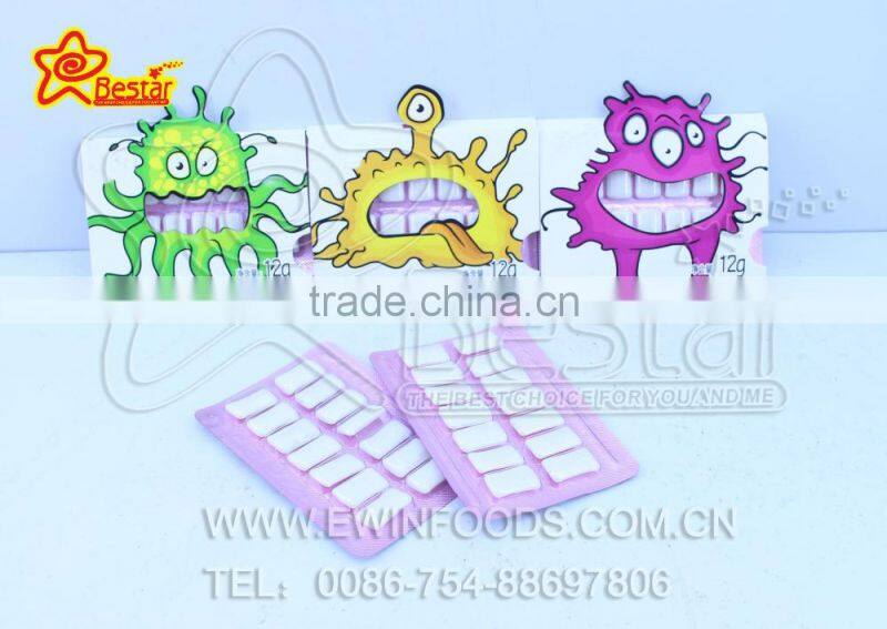 Big Mouth Teeth Packing Bubble Gum