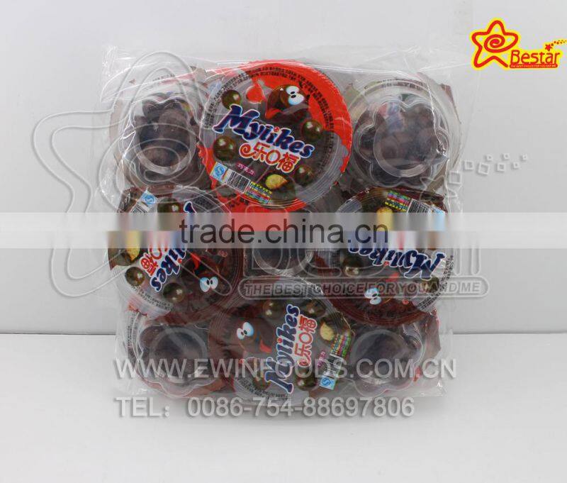 Chocolate Biscuit Cup Puffing Beans