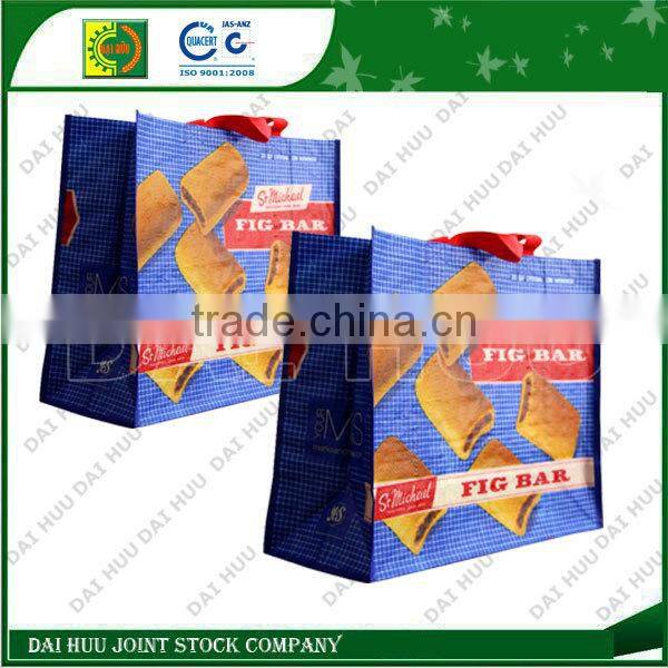 Various printed fashional PP woven tote bag for shopping