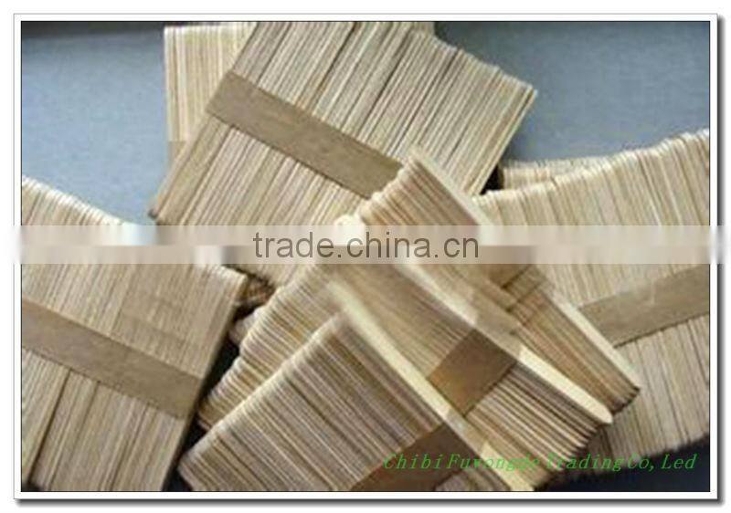 No coating color primary colors ice cream bamboo sticks
