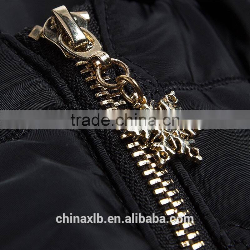 Elegant winter fashion collar wool coat for woman