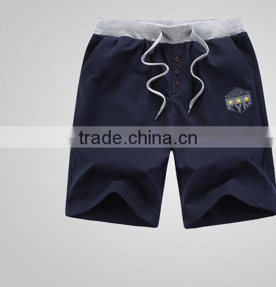 trade assurance fashion wholesale custom cotton polyester blend mens crossfit shorts
