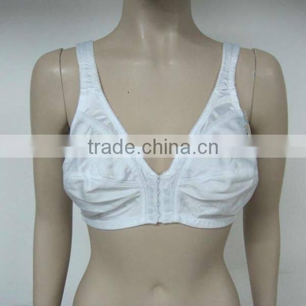 Stock Front Closure Anterior Women Plus Size Bra