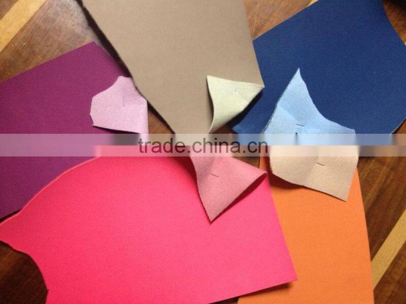 PU artificial Leather With Non-woven backing Stock Lot