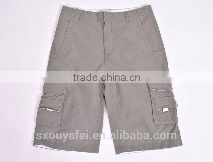 stocks garments children clothing of boys cotton cargo shorts for summer