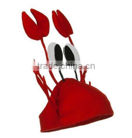 Carnival party Fancy dress Adult novelty lobster hat funny carnival hat