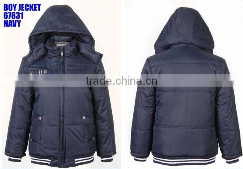 Winter children jacket/kid jacket for boy/jacket stock lot(BL67831)