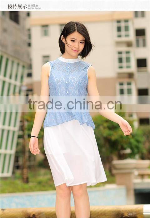 Fashion Ladies New Fashion Lace Blouse Designs