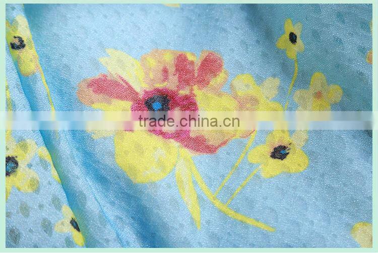 2015 HOYUGO spring new Organza soft fabric slim dress