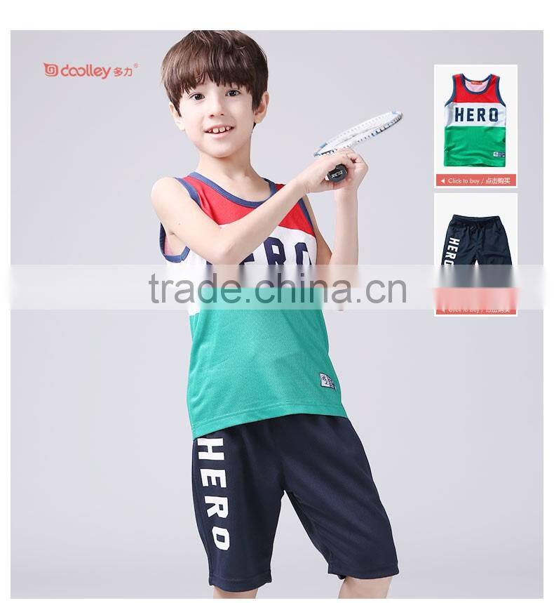 2016 wholesale children's boutique clothing suppleir for boys with OEM service