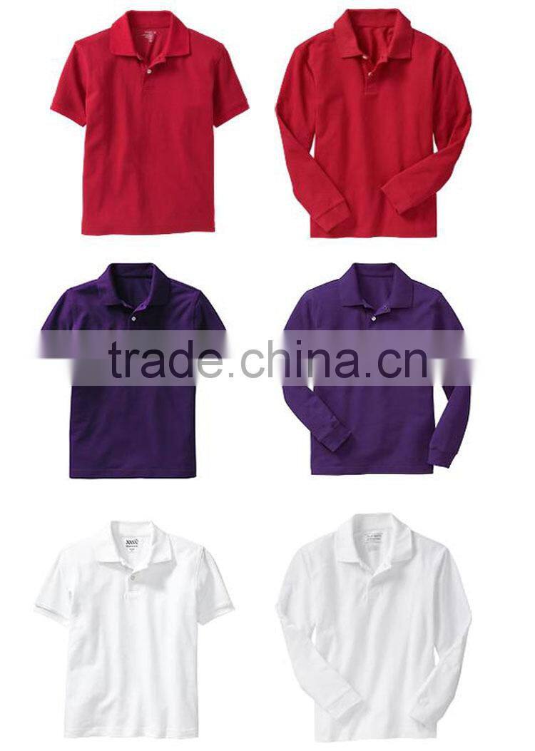 non brand grey american polo shirt