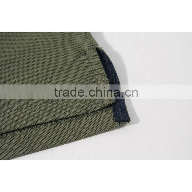 New design polo t shirt / mens polo collar plain t shirt /wholesale kids polo shirt with good quality