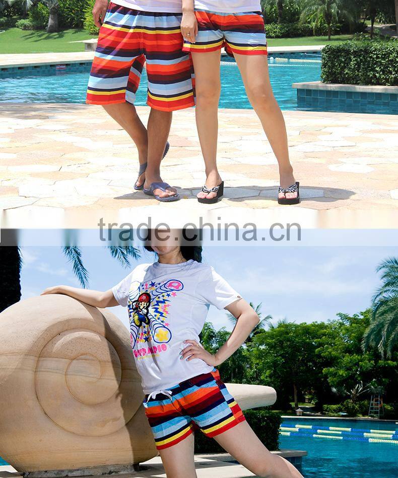 Wholesale Mens 2015 Beach Swimwear Full Print Waterproof Beachwear