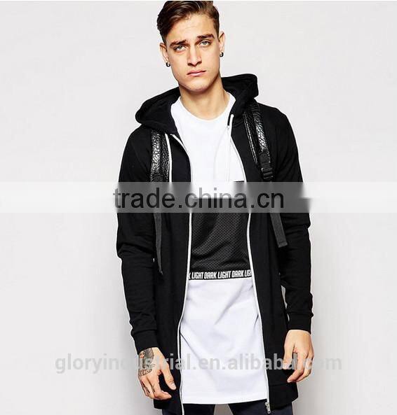 Super elongated longline t shirt with wholesale price