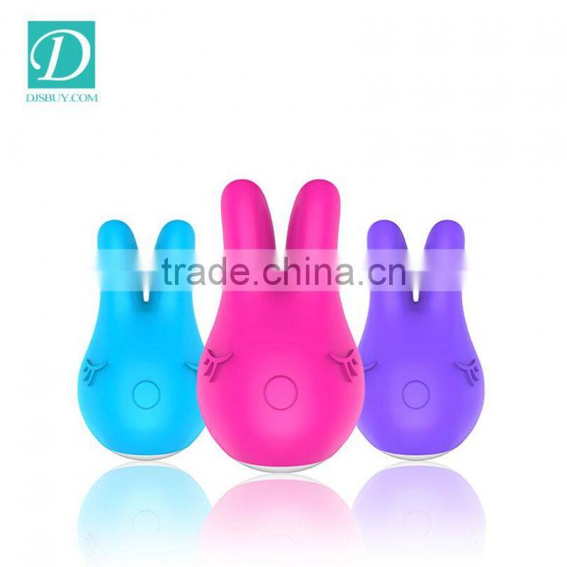Couple Sex Toys Tongue Shape Vibrating Penis Ring with Clitoral Stimulator
