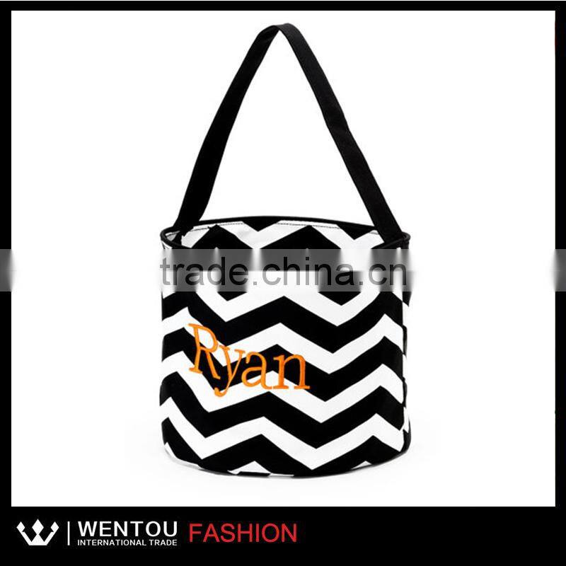 Wholesale Personalized Polka Dot Halloween Bucket