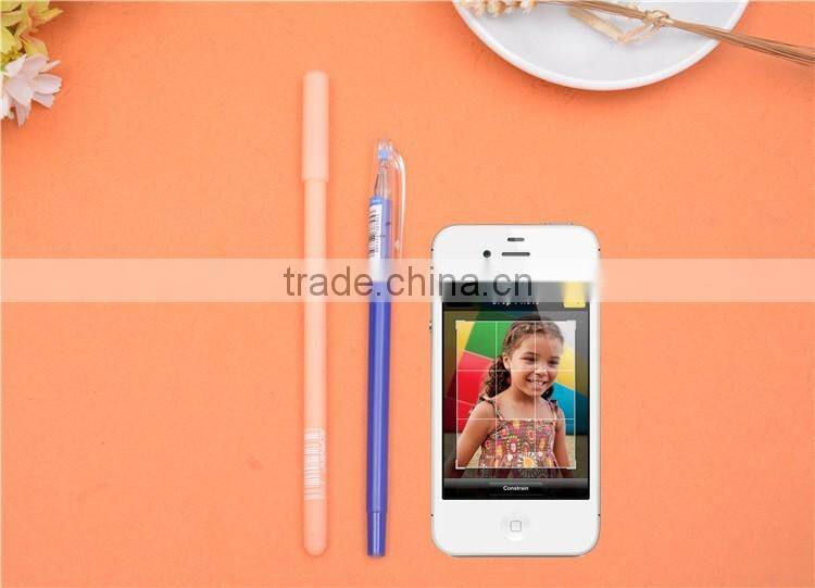 Multicolor plastice ballpoint ball 0.5mm black student ballpoint pen